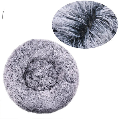Donut Fluffy Dog Bed - Woofy Wuffy™