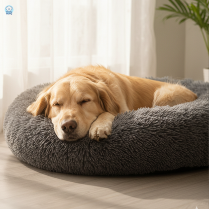 Donut Fluffy Dog Bed - Woofy Wuffy™