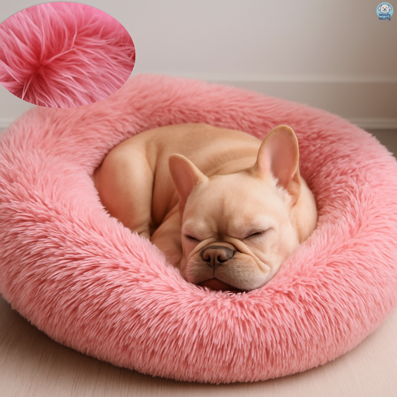 Donut Fluffy Dog Bed - Woofy Wuffy™