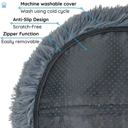 Donut Fluffy Dog Bed - Woofy Wuffy™