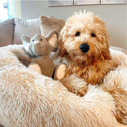 Donut Fluffy Dog Bed - Woofy Wuffy™